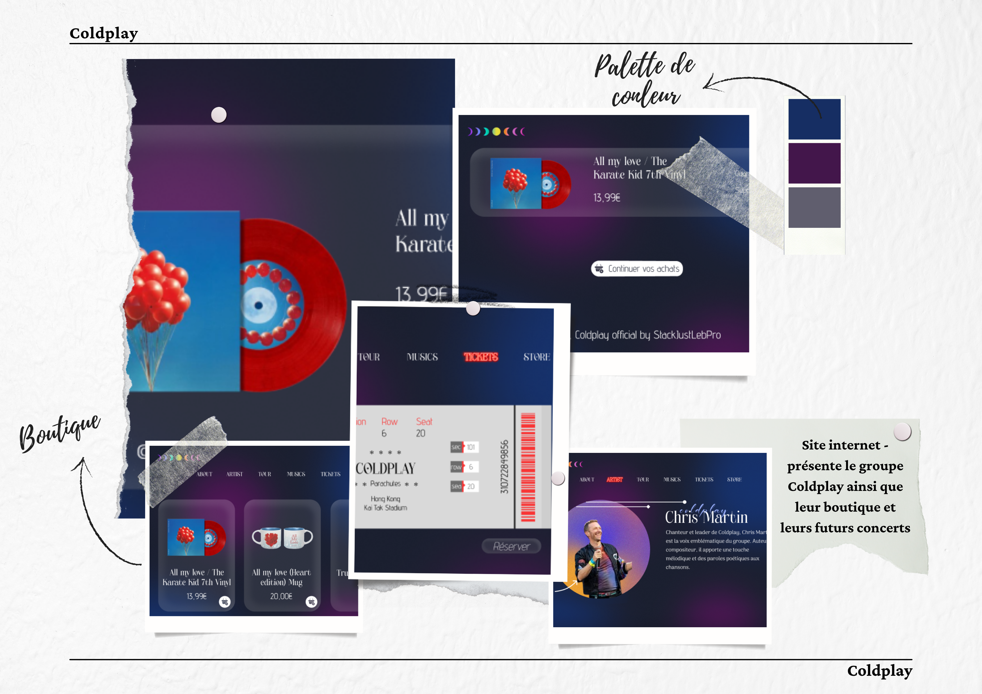 Flash Truck project moodboard