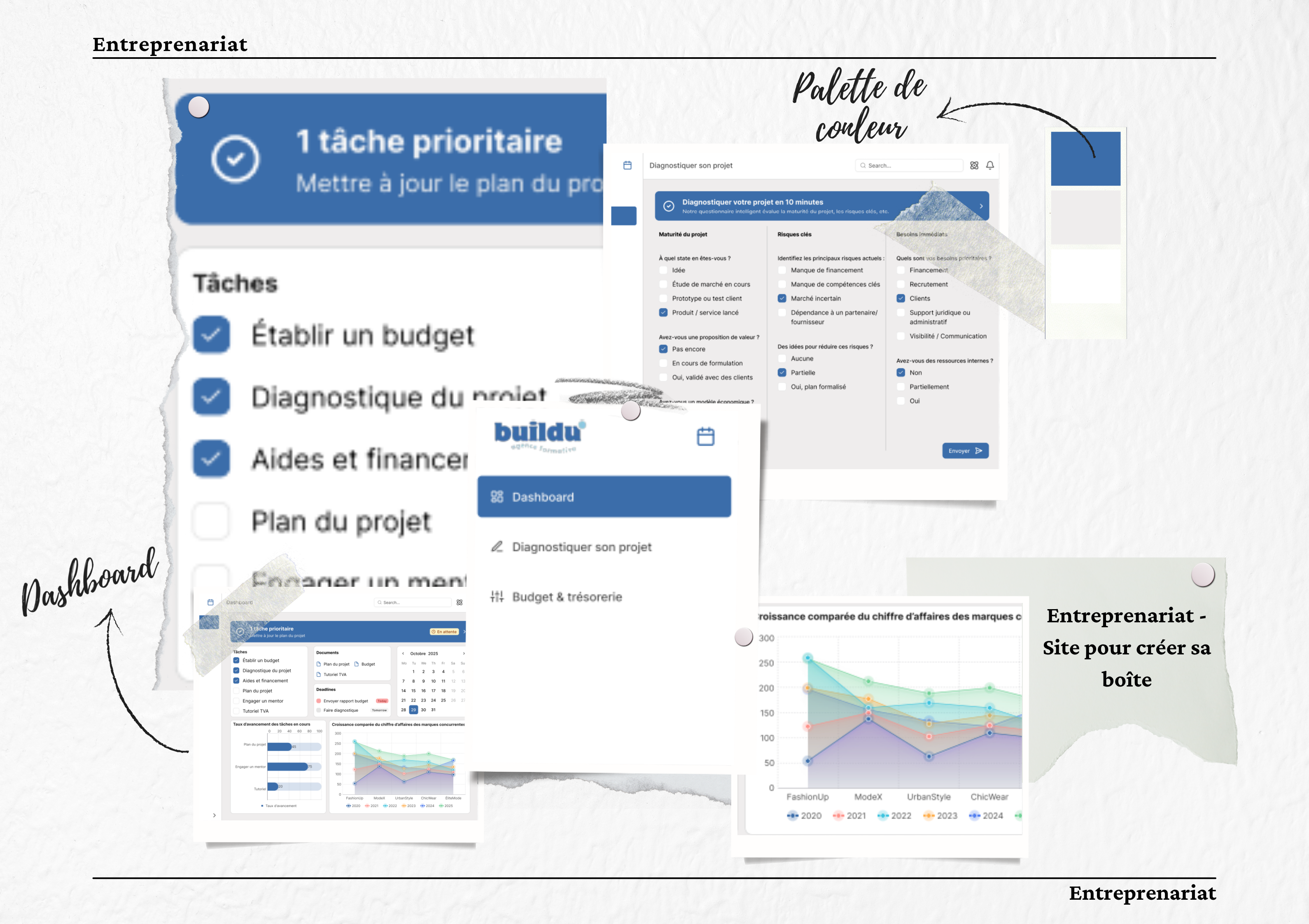 Flash Truck project moodboard